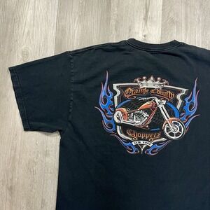 Vintage Y2K Orange County Choppers‎ Size XL Biker Motorcycle New York OCC Tshirt